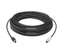 Logitech 939-001490 PS/2 cable 15 m 6-p Mini-DIN Black ( 939-001490 )