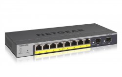 Netgear GS110TP Managed L2/L3/L4 Gigabit Ethernet (10/100/1000) Power over Ethernet (PoE) Grey ( GS110TP-300EUS )