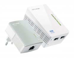 TP-LINK TL-WPA4220 KIT PowerLine network adapter 300 Mbit/s Ethernet LAN Wi-Fi White 1 pc(s) ( TL-WPA4220 KIT )
