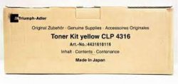 TA Triumph-Adler 4431610116 - Toner gelb - für CLP 4316