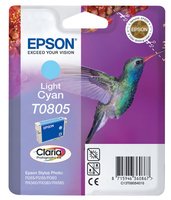 Epson Singlepack Light Cyan T0805 Claria Photographic Ink ( C13T08054011 )