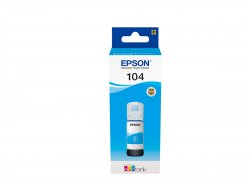 Epson 104 EcoTank Cyan ink bottle ( C13T00P240 )