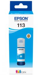Epson 113 - C13T06B240 - Tinte cyan - für EcoTank ET-16150 16650 5150 5170 5800 5850 5880; EcoTank Pro ET-16680 5150 5170
